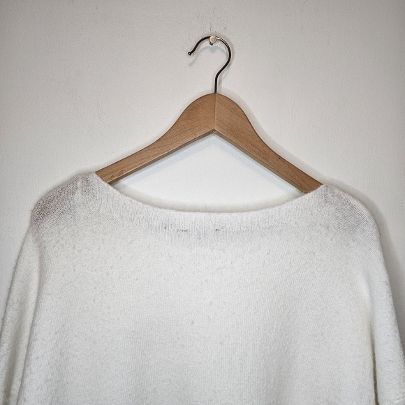 NWT Vince Camuto White Women's Sweater Size‎ Large - Picture 8 of 10